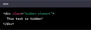 CSS Visibility